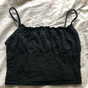 black pacsun crop top